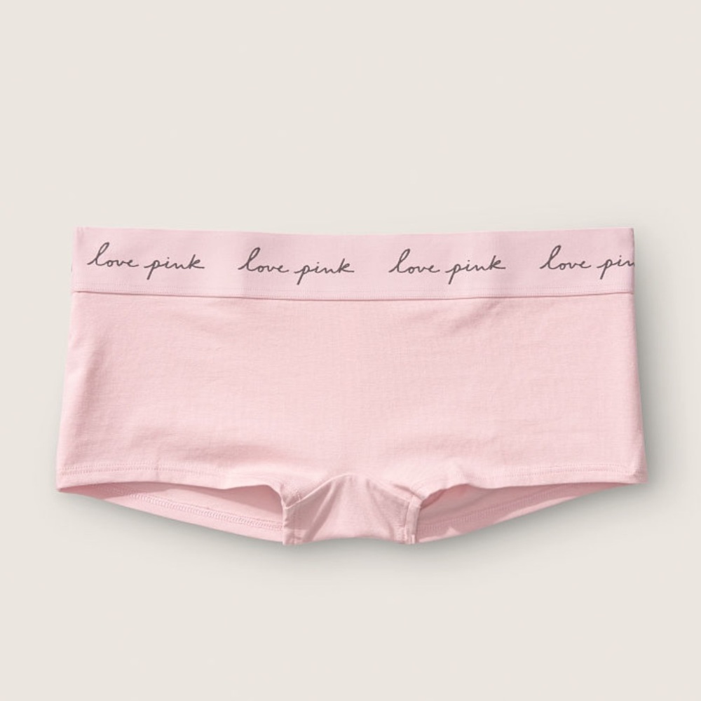 VS Pink Low Rise  Boy Shorts, New in Package